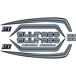 AUFKLEBER BULTACO Metralla GT (Kompatibles Produkt)