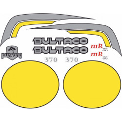 AUFKLEBER Bultaco Pursang MK11 370 (Kompatibles Produkt)