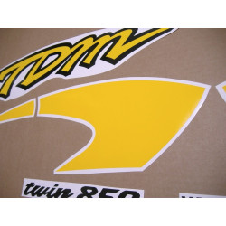 YAMAHA TDM 850 YEAR 1996 AUTOCOLLANT (Produit compatible)