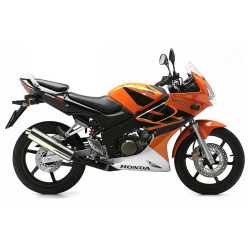 Honda CBR 125R 2005 orange black VERSION ADHESIVOS (Producto compatible)