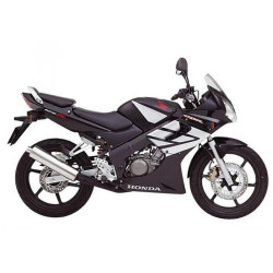 Honda CBR 125R 2004 black VERSION ADHESIVOS (Producto compatible)