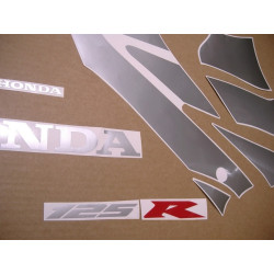 Honda CBR 125R 2004 black VERSION DECALS (Produto compatível)