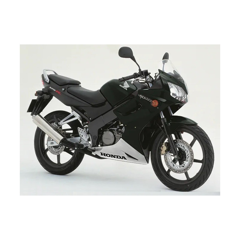 Honda CBR 125R 2005 black VERSION ADHESIVOS (Producto compatible)