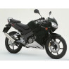 Honda CBR 125R 2005 black VERSION ADHESIVOS (Producto compatible)