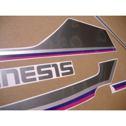 YAMAHA FZ 750 1993 black ADHESIVOS (Producto compatible)