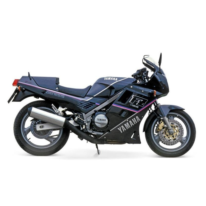 YAMAHA FZ 750 1993 black AUTOCOLLANT (Produit compatible)