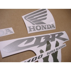 HONDA CBR 1100XX 2002 RED BLACK ADHESIVOS (Producto compatible)