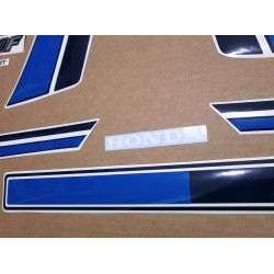 HONDA CB 750F 1983 - SILVER/BLUE DECALS (Compatible Product)