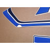 HONDA CB 750F 1983 - SILVER/BLUE DECALS (Compatible Product)