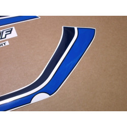 HONDA CB 750F 1983 - SILVER/BLUE DECALS (Compatible Product)