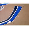 HONDA CB 750F 1983 - SILVER/BLUE DECALS (Compatible Product)