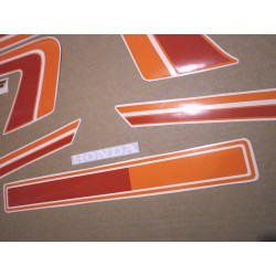 HONDA CB 750F 1982 - BLACK/ORANGE ADESIVI (Prodotto compatibile)