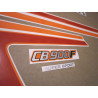 HONDA CB 900F 1982 - BLACK/ORANGE DECALS (Compatible Product)