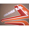 HONDA CB 900F 1982 - BLACK/ORANGE DECALS (Compatible Product)