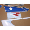 AUTOCOLLANT SUZUKI GSX-R 750 YEAR 1990 - WHITE/BLUE (Produit compatible)