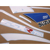 AUTOCOLLANT SUZUKI GSX-R 750 YEAR 1990 - WHITE/BLUE (Produit compatible)
