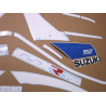 Adhesivo SUZUKI GSX-R 750 YEAR 1990 - WHITE/BLUE (Producto compatible)