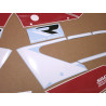 AUTOCOLLANT SUZUKI GSX-R 750 YEAR 1990 - WHITE/RED (Produit compatible)