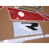 ADESIVO SUZUKI GSX-R 750 YEAR 1990 - WHITE/RED/BLACK (Produto compatível)