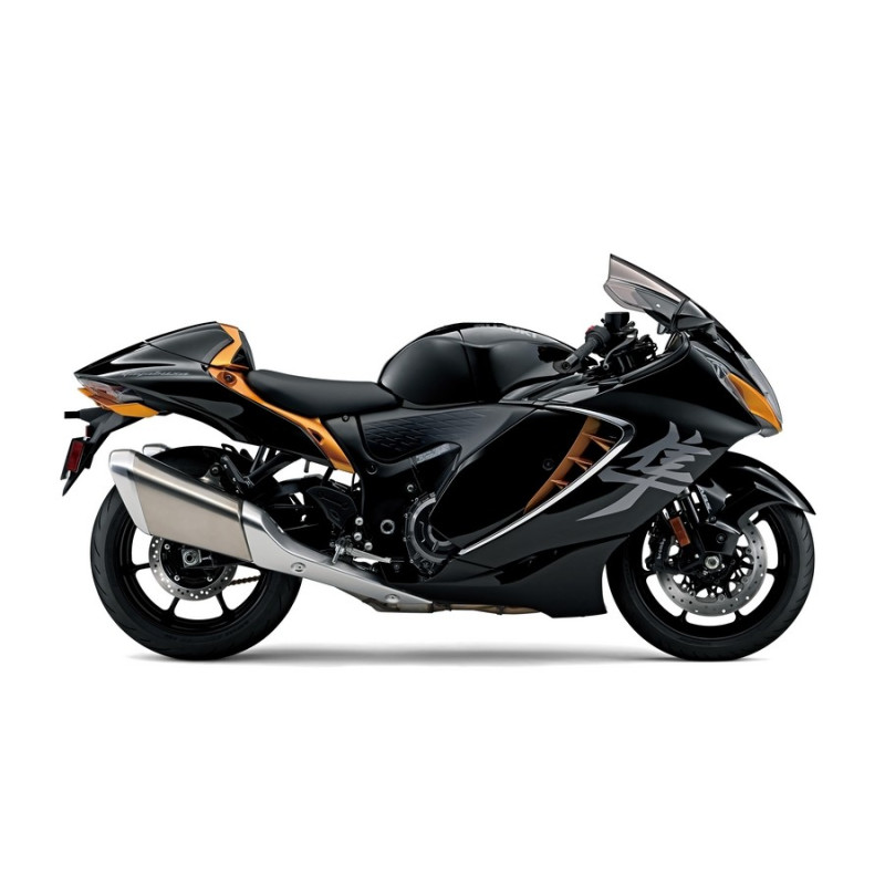 Autocollant SUZUKI HAYABUSA year 2021 CUSTOM NEO CHROME (Produit compatible)