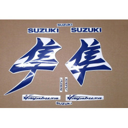 SUZUKI HAYABUSA 2021 ROYAL BLUE adhesivos (Producto compatible)