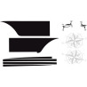Mercedes Sprinter side Stripes ADHESIVO (Producto compatible)