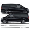 Mercedes V Class side Stripes ADHESIVO (Producto compatible)