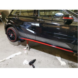 Mercedes A45 Edition 1 side Stripes ADHESIVO (Producto compatible)