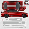 Alfa Romeo Giulia Quadrifoglio AUTOCOLLANT (Produit compatible)
