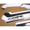HONDA CBR 1000RR YEAR 2019 RED-BLACK-WHITE EU AUFKLEBER  (Kompatibles Produkt)