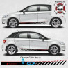 Audi A1 Side Stripes AUFKLEBER (Kompatibles Produkt)