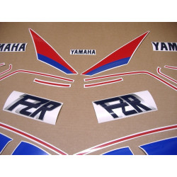 YAMAHA FZR 1000 1994 - WHITE/GREEN/PURPLE Stickers (Compatible Product)