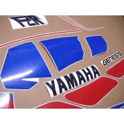 YAMAHA FZR 1000 1994 - WHITE/GREEN/PURPLE Stickers (Compatible Product)