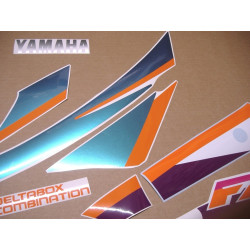YAMAHA FZR 1000 1994 WHITE/GREEN/PURPLE ADESIVI (Prodotto compatibile)