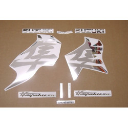 Aufkleber SUZUKI HAYABUSA year 2021 CHROME SILVER (Kompatibles Produkt)