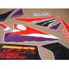YAMAHA FZR 600 year1995 -WHITE/PURPLE/RED Stickers (Compatible Product)