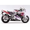 YAMAHA FZR 600 year1995 -WHITE/PURPLE/RED Stickers (Compatible Product)