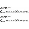 AMF Crestliner Boat AUFKLEBER  (Kompatibles Produkt)