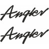 Angler Boat Adhesivo (Producto compatible)
