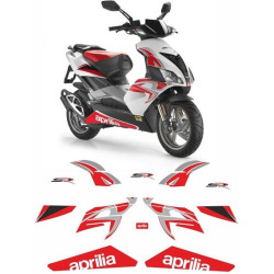 Aprilia SR50 R 2008 ADESIVI (Prodotto compatibile)