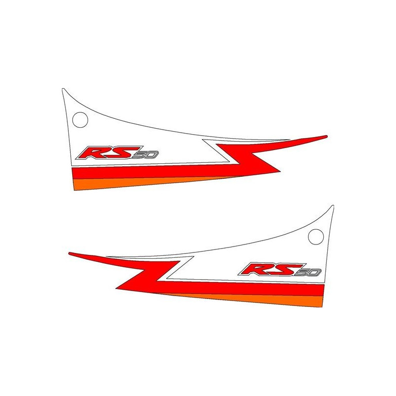 Aprilia RS 50-125 Tail Stickers (Produto compatível)