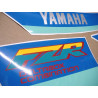 YAMAHA FZR 600 1994 - BLACK/GREEN/YELLOW ADESIVI (Prodotto compatibile)