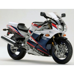 YAMAHA FZR 1000 1995 - WHITE/BLUE/RED Stickers (Compatible Product)
