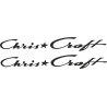 Chris Craft Boat ADESIVI  (Prodotto compatibile)