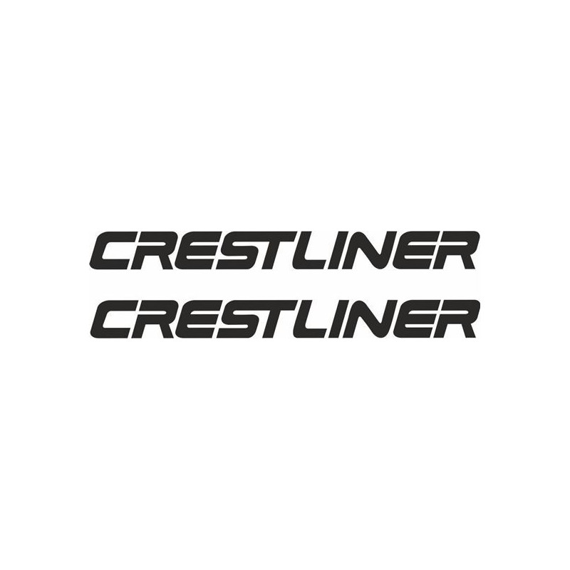 Crestliner Boat ADESIVOS  (Produto compatível)