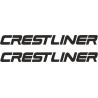 Crestliner Boat AUFKLEBER  (Kompatibles Produkt)