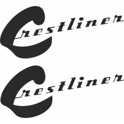 Crestliner Boat AUFKLEBER  (Kompatibles Produkt)