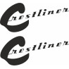 Crestliner Boat DECALS (Compatible Product)