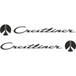 Crestliner Boat AUFKLEBER  (Kompatibles Produkt)