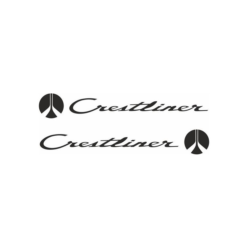 Crestliner Boat Adhesivo (Producto compatible)